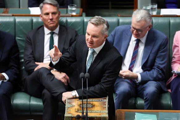 Energy Minister Chris Bowen.