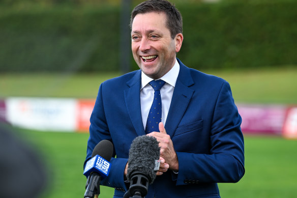 Matthew Guy praised Ryan and denied her resignation had anything to do with the Coalition’s prospects at the upcoming state election.