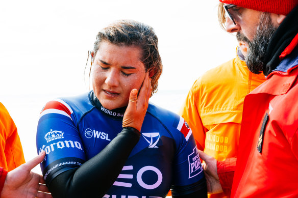 Brisa Hennessy’s latest health issue was a burst eardrum in Portugal at the start of March.