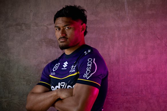 Melbourne Storm prop Stefano Utoikamanu made a strong start to the season against Parramatta.