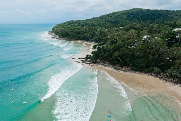 Noosa National Park and its secluded bays are a short walk away.