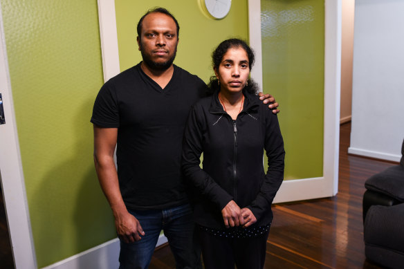 Aswath Chavittupara, 39, and Prasitha Sasidharan, 33.