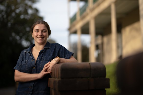 Amelia Croker boarded at St Scholastica’s College in Glebe for year 11 and 12. She is now a supervisor at the boarding house while she studies law at UTS.