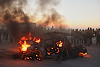 An Israeli air strike hits a vehicle and kills Al Jazeera correspondent Mohammed Washah.