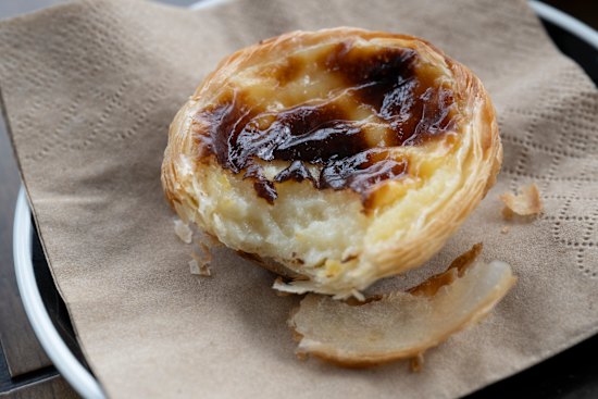 Portuguese tarts are the stars of the show at Lusinata.