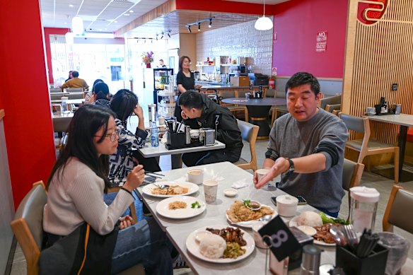 Inside Ducklicious in Clayton.