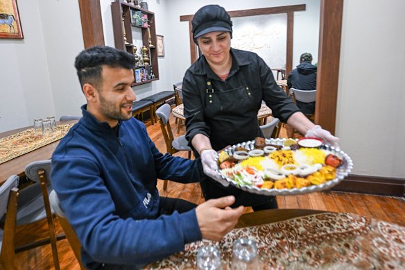 Dishes are best for feasting with a group.