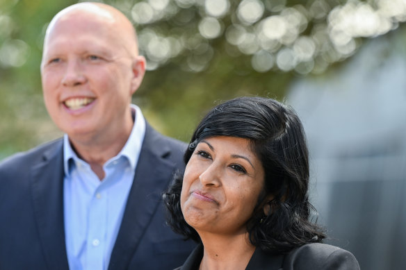 Roshena Campbell will make history for the Liberal Party, win or lose