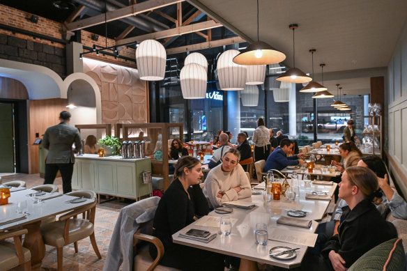 North & Common restaurant inside what was once Pentridge Prison’s canteen.