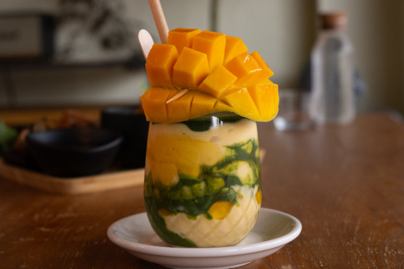 Mamuki’s mango matcha smoothie epitomises social-media thirst.