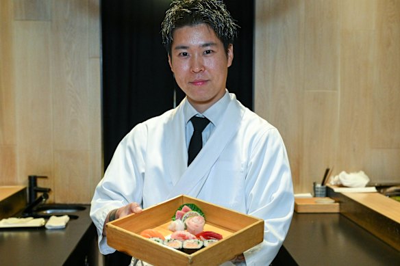 Chef Toaki Kyo at Kisume shows us how to make sushi.