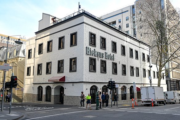 The 1110-person Hickens Hotel now has two additional levels.