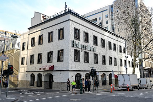 The 1110-person Hickens Hotel now has two additional levels.