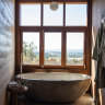 A bath with a view.