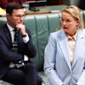 Nationals Leader David Littleproud and Opposition Leader Sussan Ley in the House of Representatives. 
