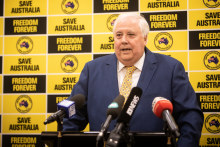 Clive Palmer says he is investing in happiness.
