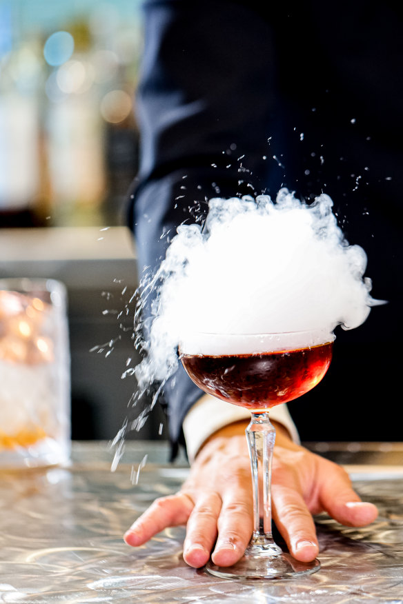 One of the drinks available via The Macallan Diamond Bar Cart on Oceania Cruises’s Vista liner.