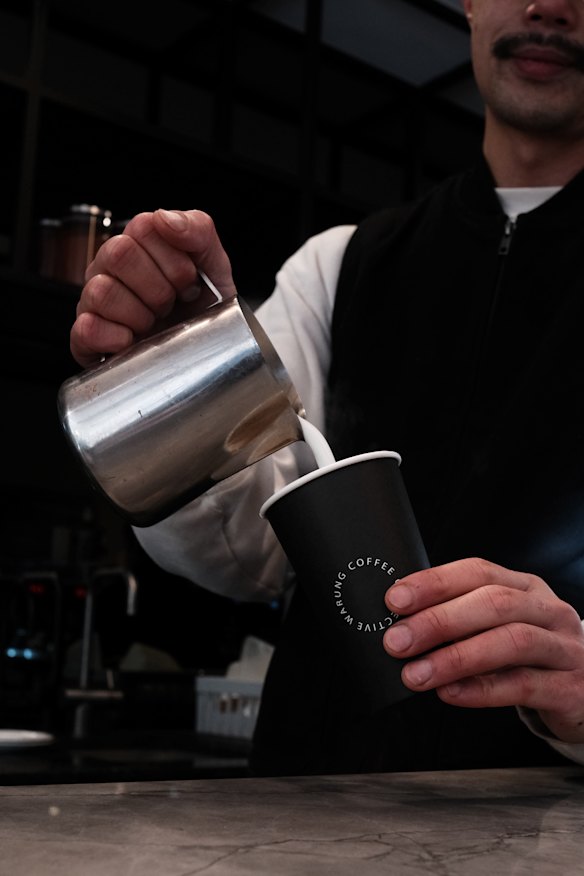 Fresh coffee at Foremost.