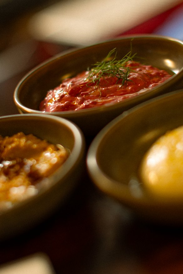 Dips at Muses Wine Bar.