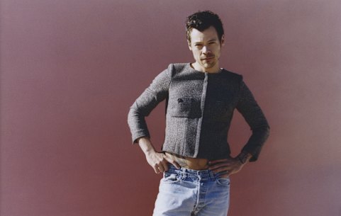 Evoking his idol David Bowie, Styles goes on a cosmic vision quest through identity and celebrity.