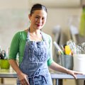 Poh Ling Yeow in her kitchen in Norwood, South Australia.