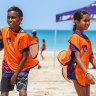 Dockers’ Kimberley carnival shows footy hopefuls a new side of the law