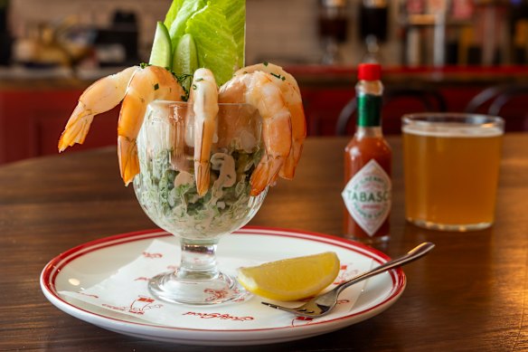 Prawn cocktail.