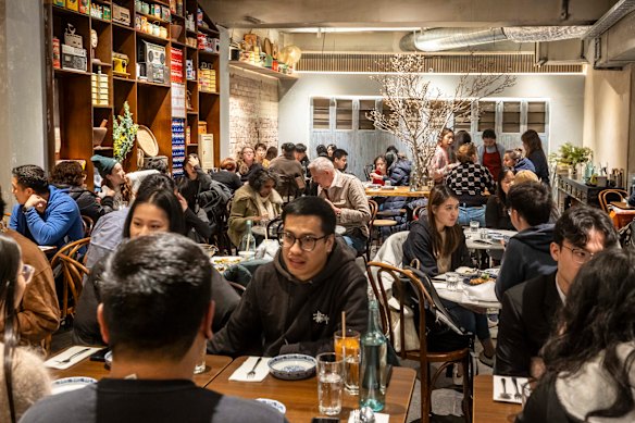 Inside Yaowarat, a warehouse-style space that draws on Thailand’s Chinese diaspora.