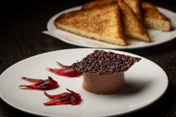 Duck and foie gras pâté.