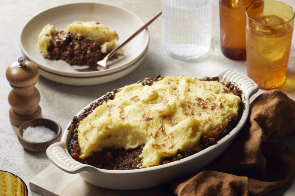 Adam Liaw’s Shepherds’ pie.