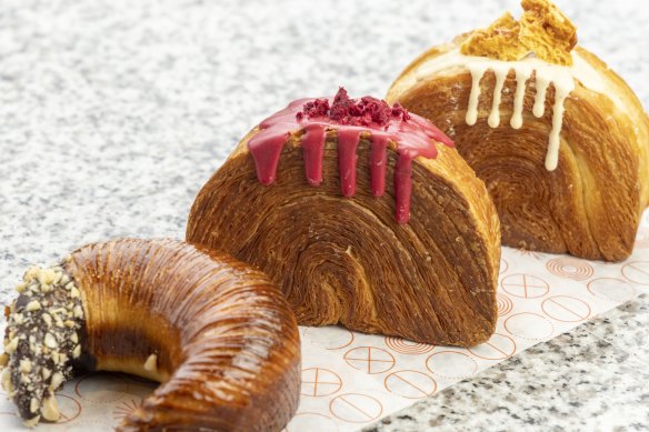 Drom’s signature pastry shapes.