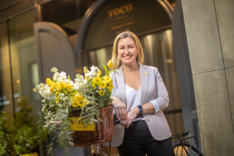 Voco hotel manager Celeste Clarke said local guests made up 90 per cent of clients. 