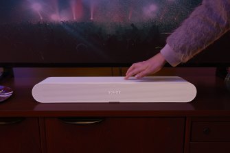 The Sonos Ray is a tiny soundbar, but with more depth than most.
