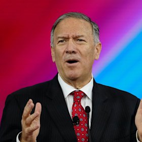 2024 presidential hopeful Mike Pompeo and the CIA are being sued for covertly monitoring the WikiLeaks founder and his visitors.