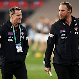 John Worsfold and Ben Rutten last year.