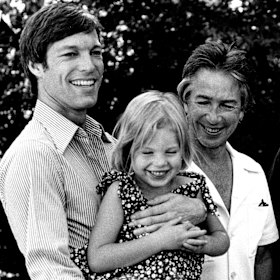 Supporter of the arts: Don Dunstan with the star of The Last Wave Richard Chamberlain in 1977. The movie, directed by Peter Weir, was filmed in Sydney and Adelaide. 