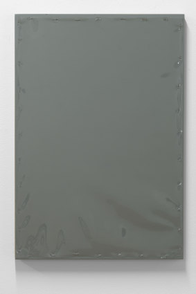 Ian Burn, <i>Grey Reflex</i>, 1966-67 in <i>Paintings amongst other things</i> at ANCA Gallery.
