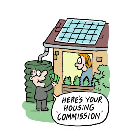 Many older social housing units lack basic energy-saving features.