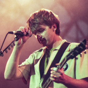 Neil Finn at the Sydney Opera House in 1996.