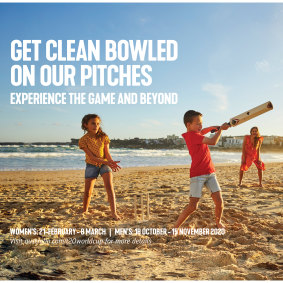 Tourism Australia's new campaign to attract more Indian tourists by capitalising on next year's T20 cricket tournament.