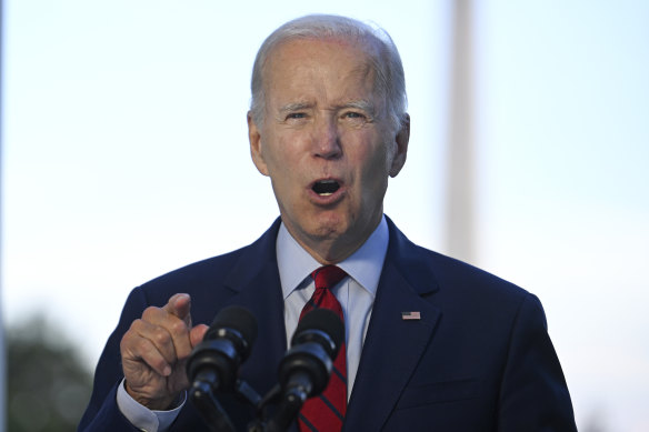 President Joe Biden speaks about the death the of Al-Qaeda leader.
