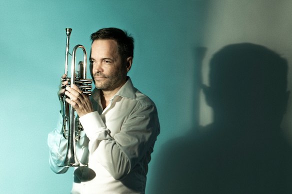 Trumpeter Arve Henriksen performs is performing with the Australian Chamber Orchestra.