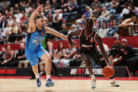Chris Goulding (left) was accused of “flopping” in Thursday night’s game.