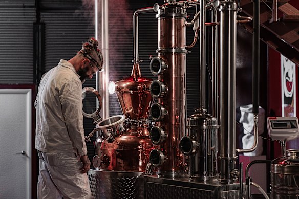 Creating medal-winning spirits is thirsty work. 