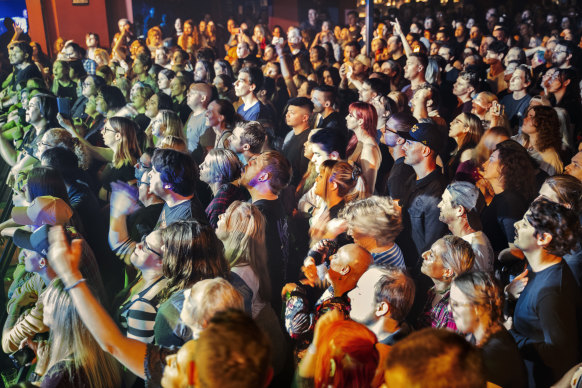 Revellers at The Tivoli in Brisbane’s Fortitude Valley.