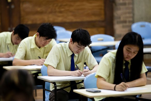 Now, pay attention, students. The HSC is good for you