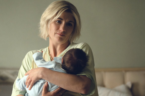 Jodie Whittaker plays Susan, one of the mothers whose child was born with a disability, in Toxic Town.