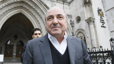 Self-exiled oligarch Boris Berezovsky, described as an enemy of Vladimir Putin,  pictured in London in 2010. 