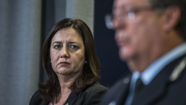 Premier Annastacia Palaszczuk ignored the advice of her police commissioner, Ian Stewart, in deciding to keep the Yamanto communications centre open.