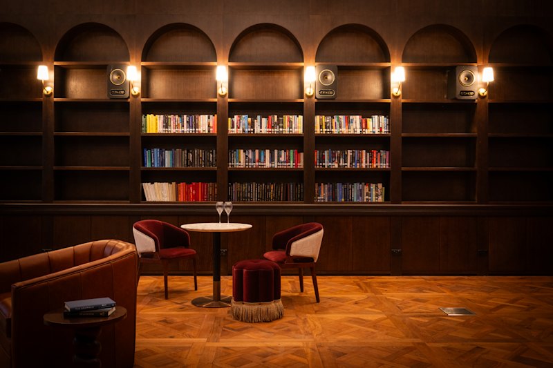 The Pillars’ library.